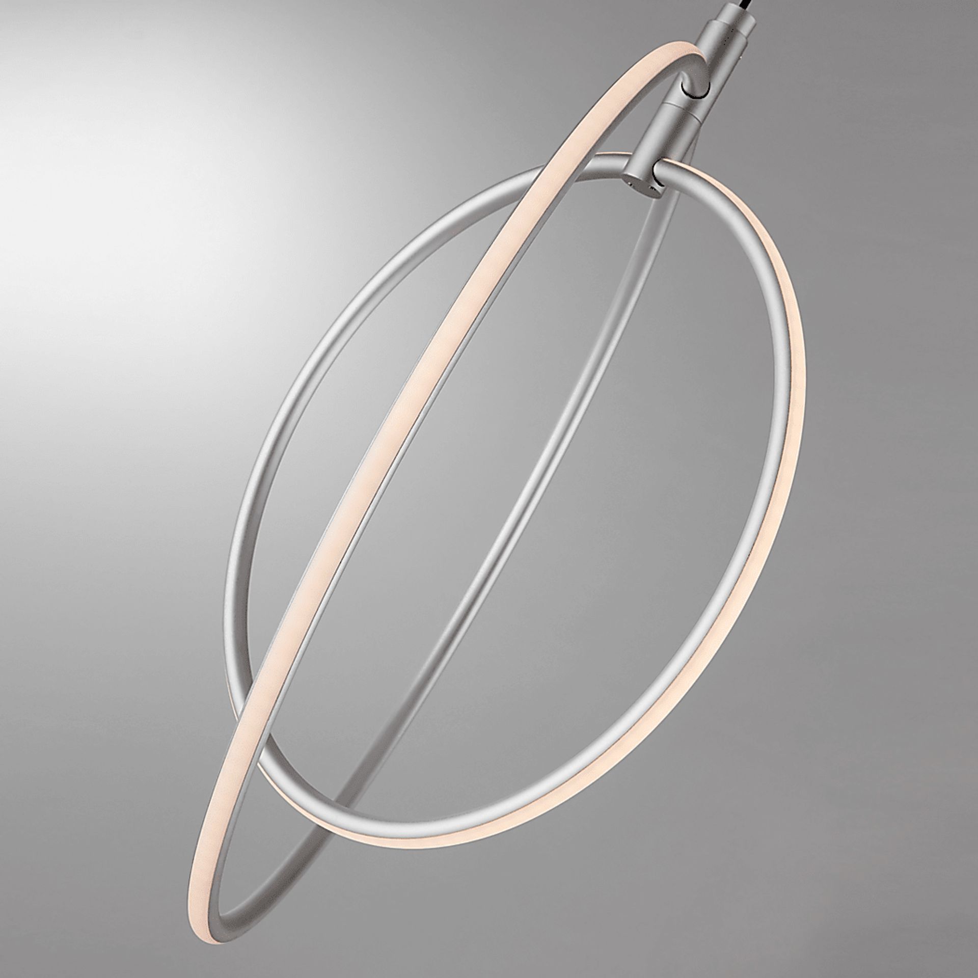 Railford Bend Silver Floor Lamp - Image 3