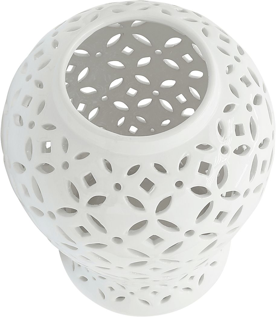 Railsback White Temple Jar - Thumbnail 3