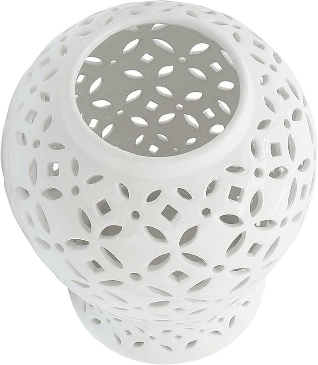 Railsback White Temple Jar - Thumbnail - Image 6