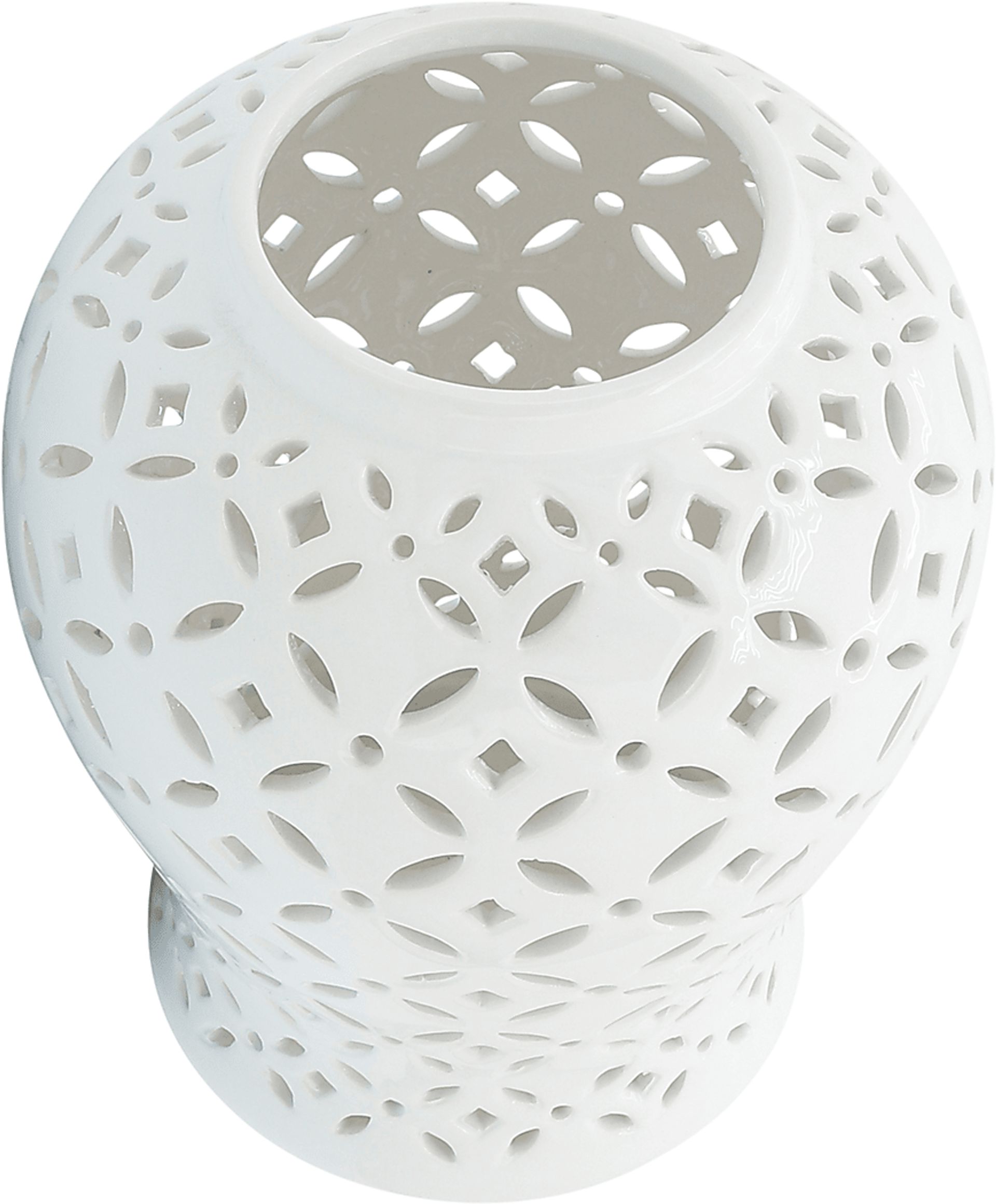 Railsback White Temple Jar - Image 4