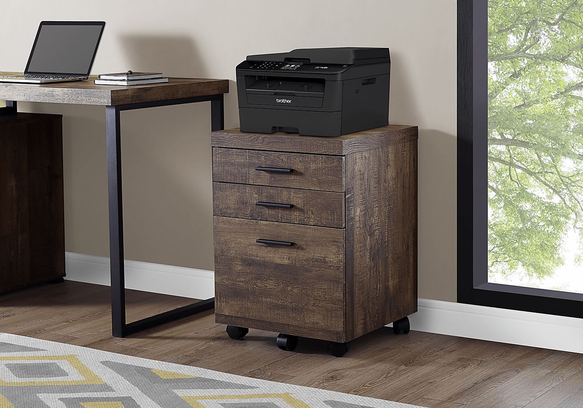 Railton Brown File Cabinet - Image 2