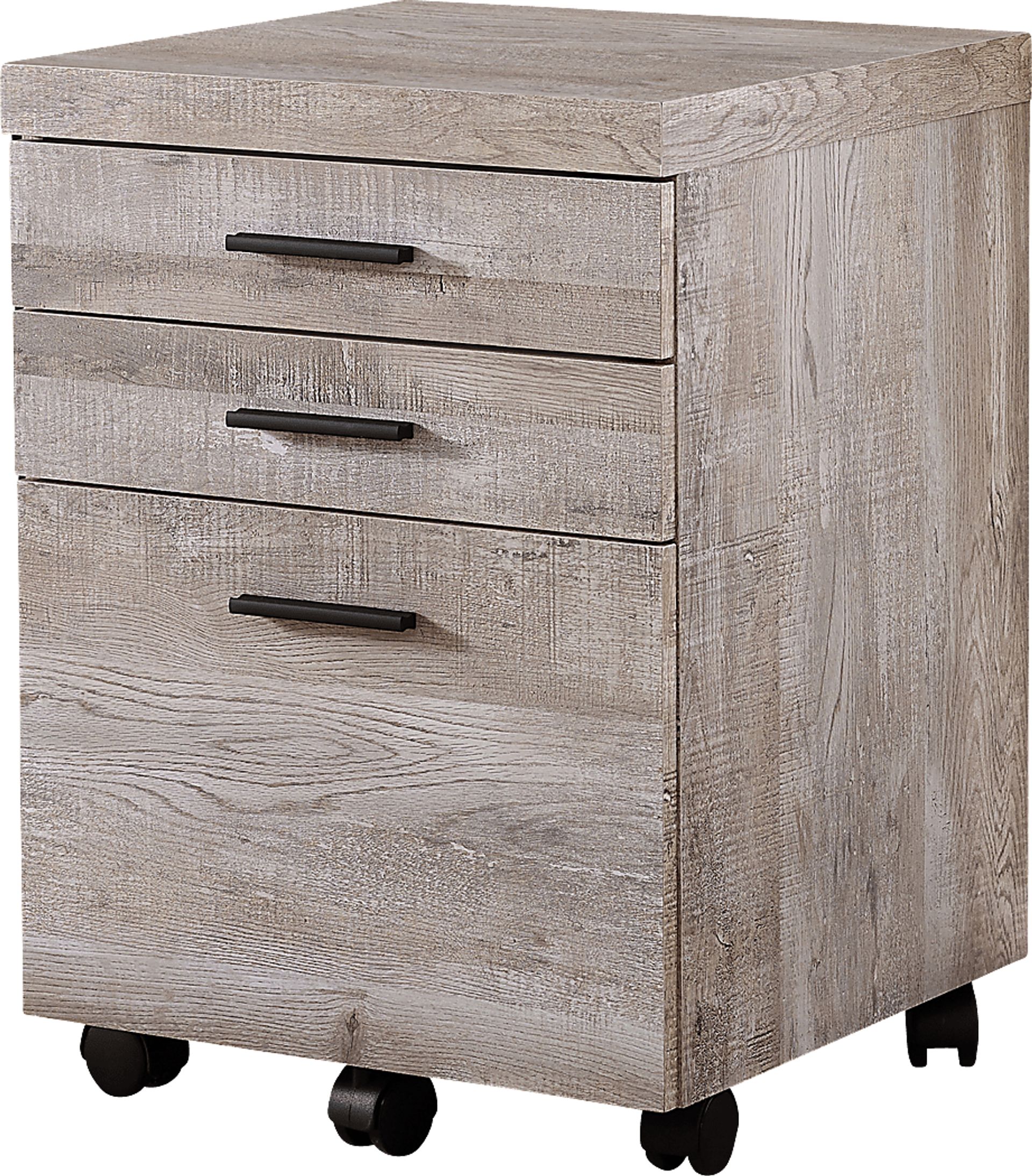 Railton Taupe File Cabinet - Image 1