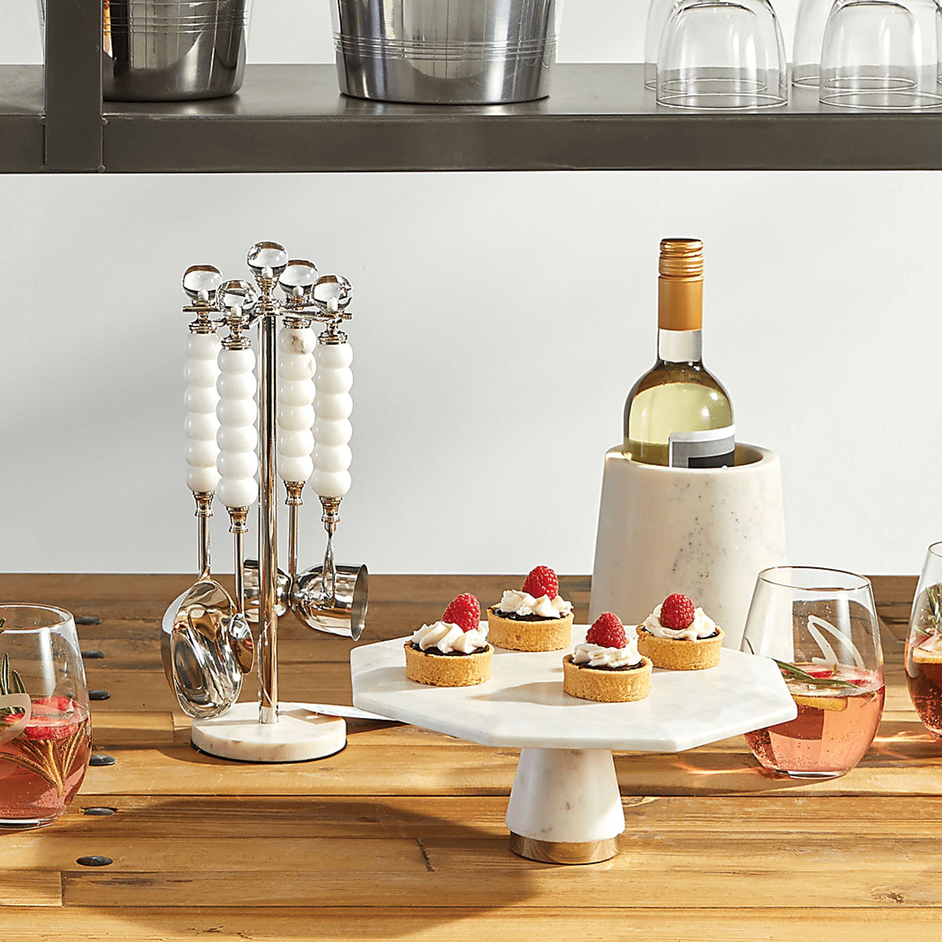 Raincove White Cake Stand - Image 2