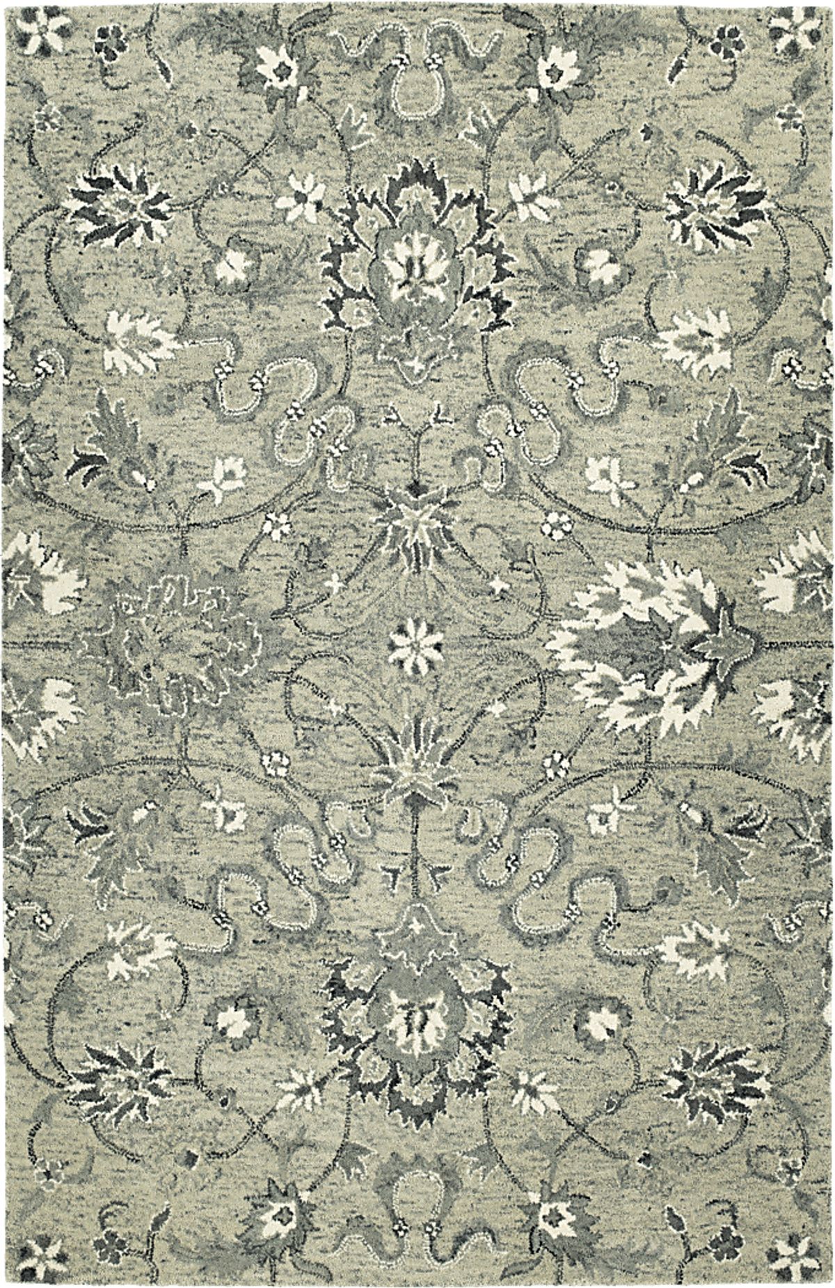 Rakash Gray Rugs | Rooms to Go