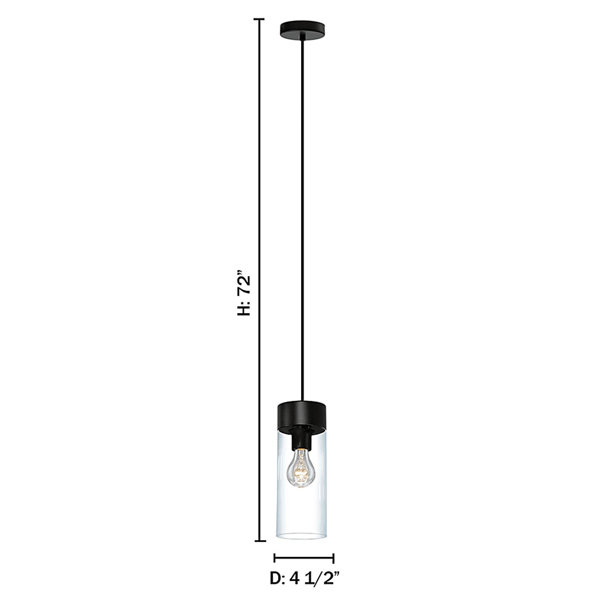 Rakelle Vista Black Pendant - Image 4