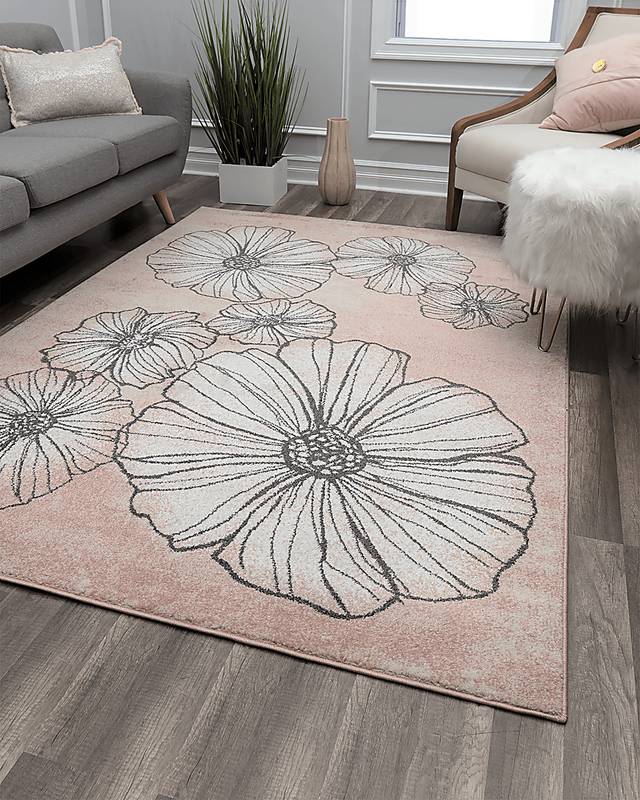Ralana Pink 8' x 10' Rug - Thumbnail - Image 2