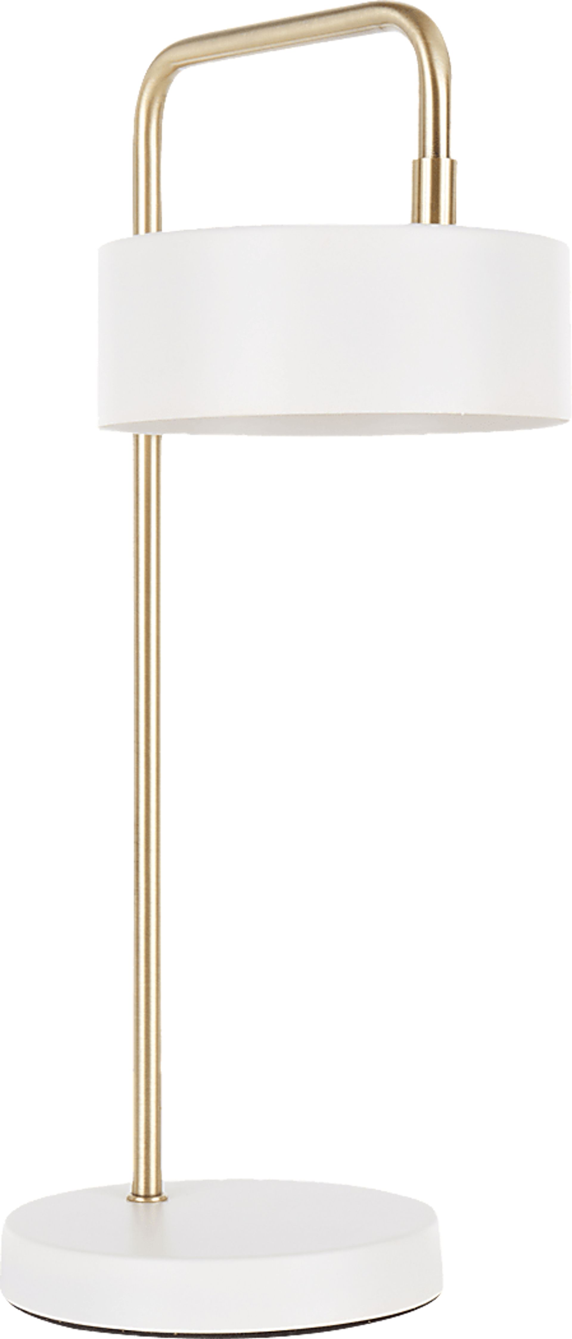Raleigh Saddle White Lamp - Image 1