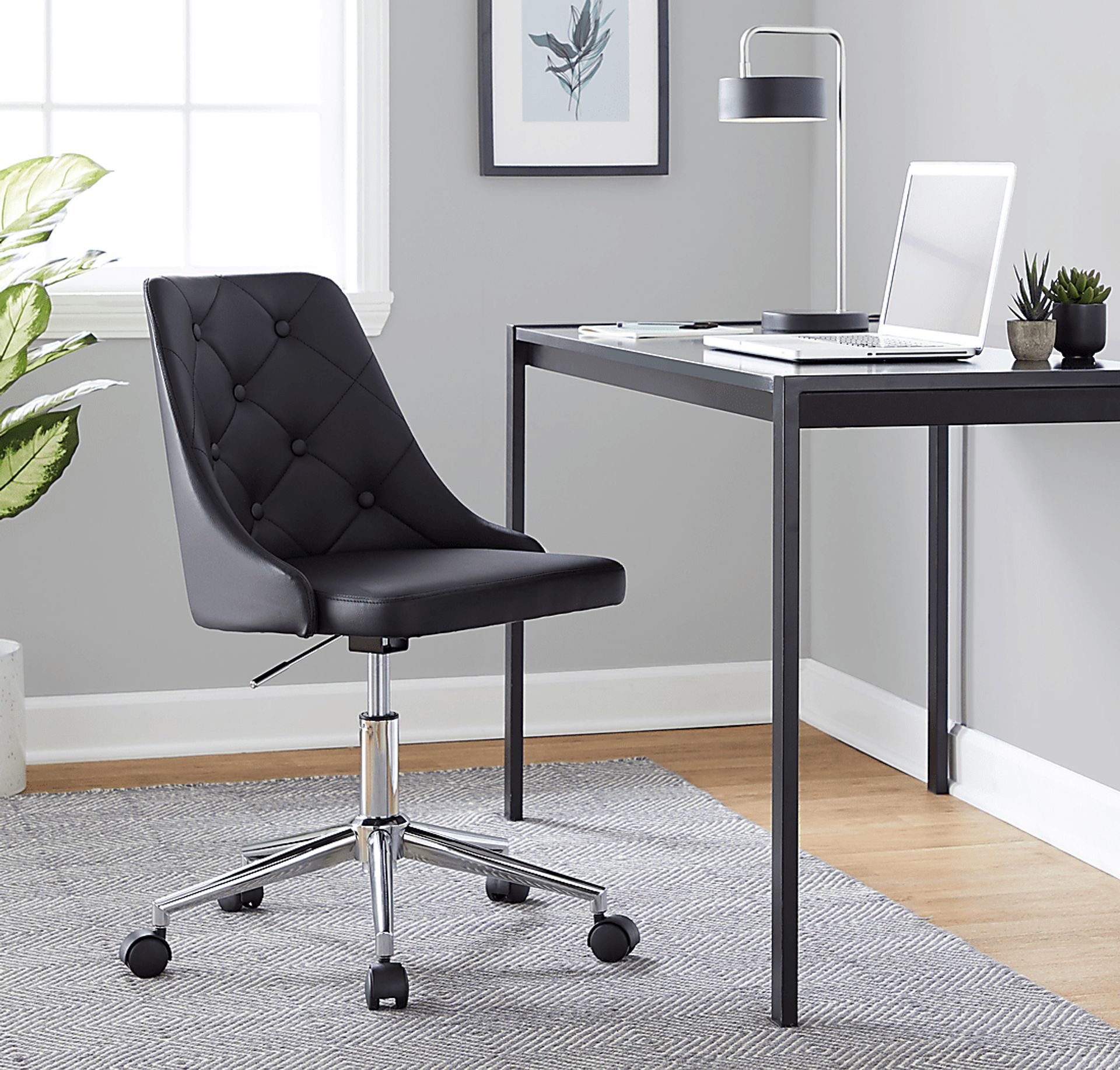 Raleigh Shade Black Lamp - Image 2