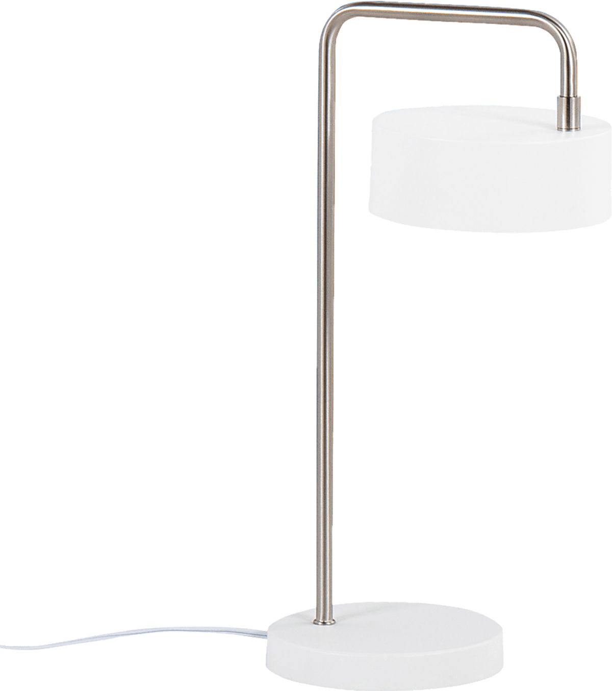 Raleigh Shade White Table Lamp Rooms to Go
