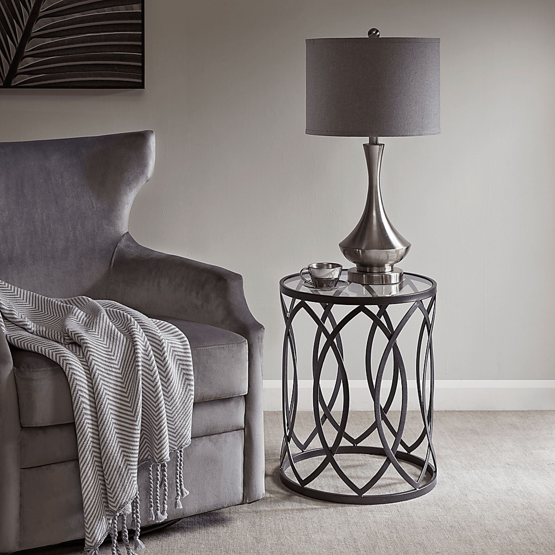 Ralfallen Black Accent Table - Image 3