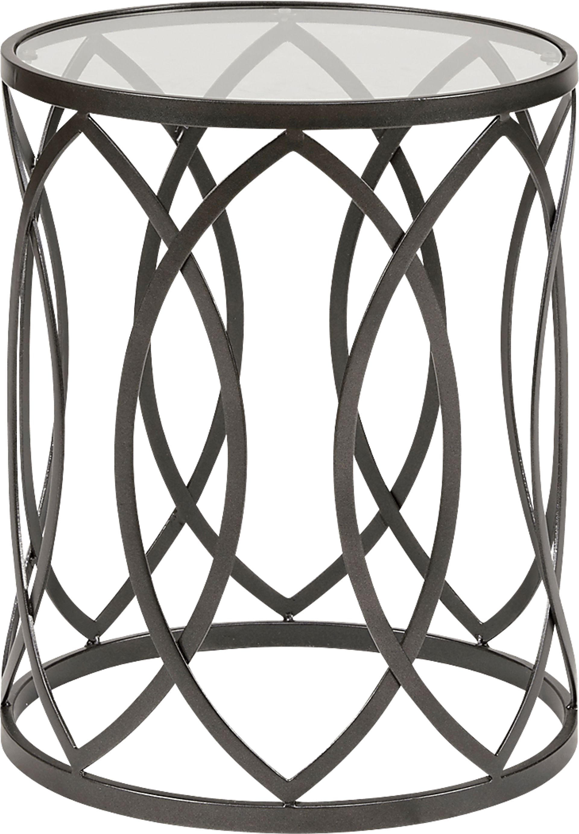 Ralfallen Black Accent Table - Image 1