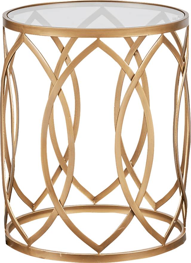 Ralfallen Gold Accent Table - Thumbnail - Image 1