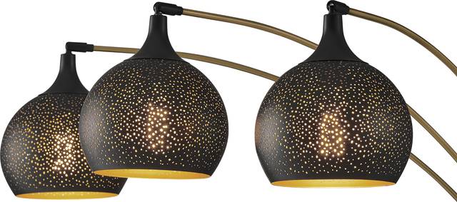 Ralkell Land Black Arc Floor Lamp - Thumbnail - Image 3