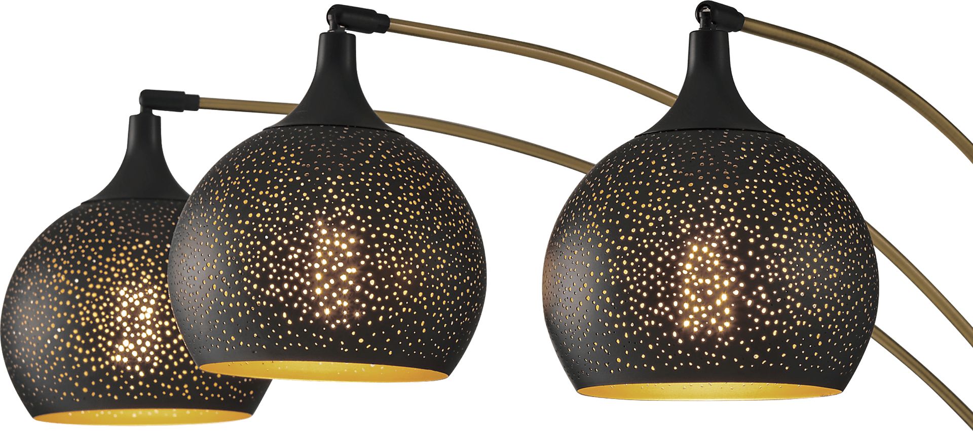 Ralkell Land Black Arc Floor Lamp - Image 3