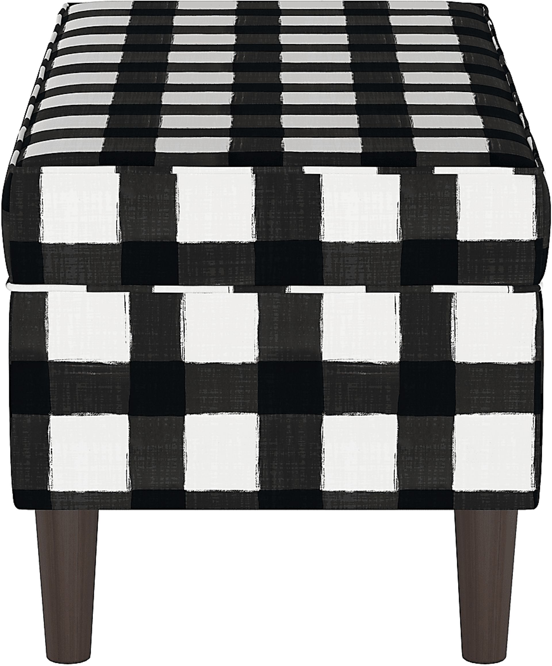 Ralson II Black Storage Bench - Image 3