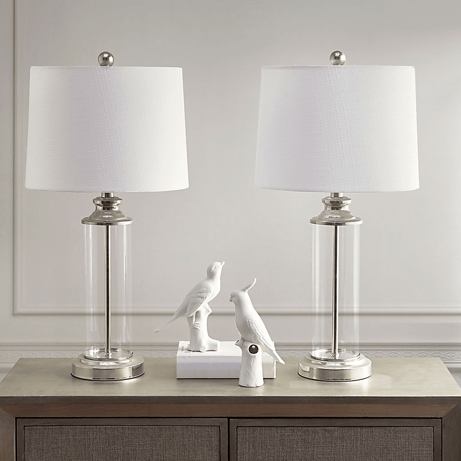 Ramada Point Silver Table Lamps, Set of 2 - Image 6