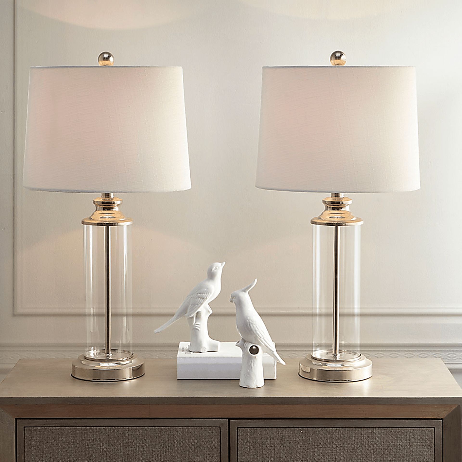 Ramada Point Silver Table Lamps, Set of 2 - Image 7