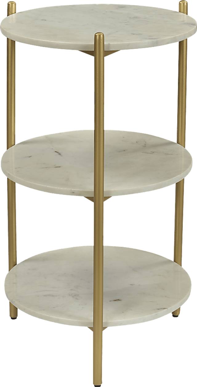 Ramera Gold Accent Table - Thumbnail - Image 1