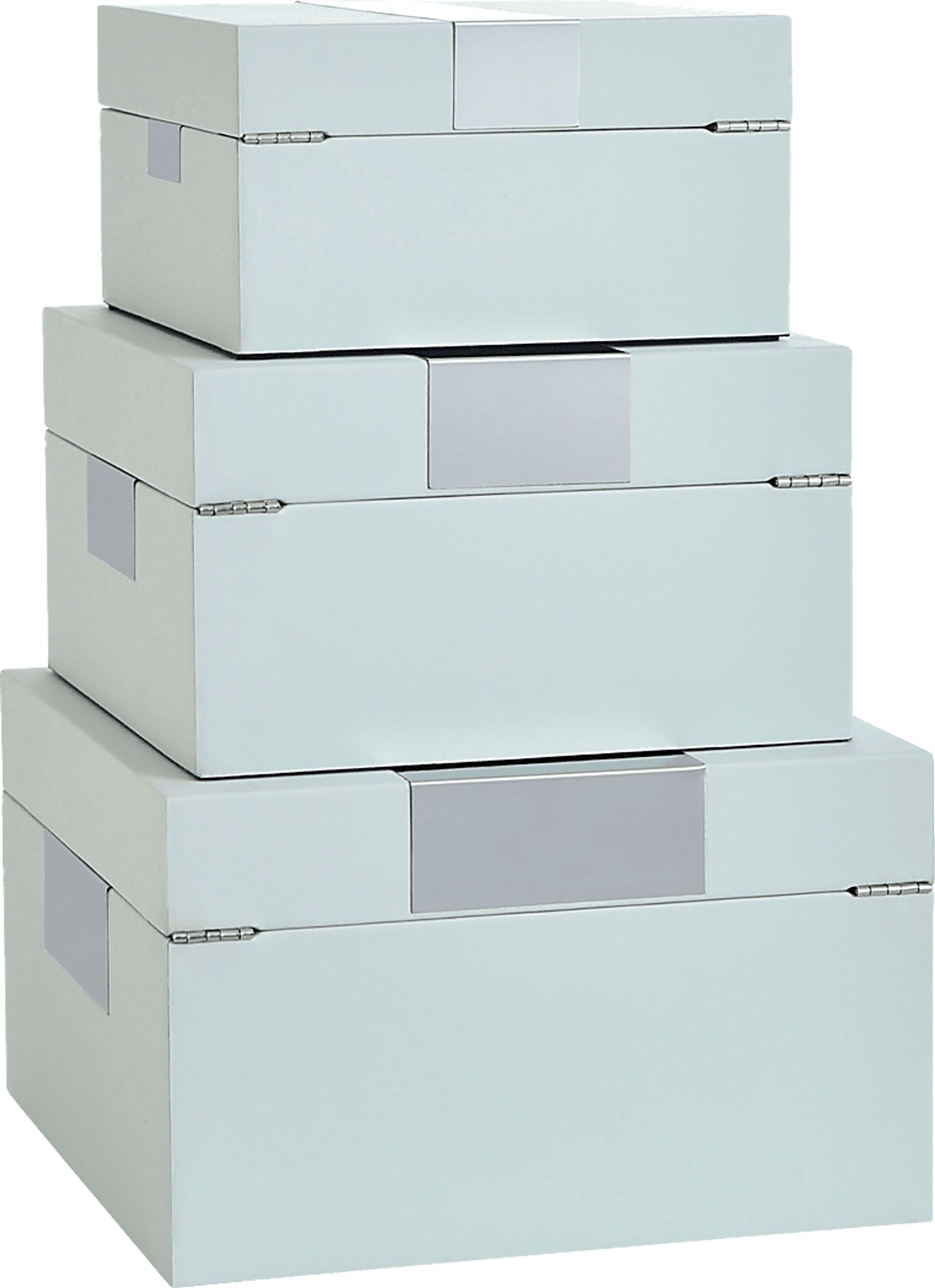Ramila Light Blue Decorative Box, Set of 3 - Image 3