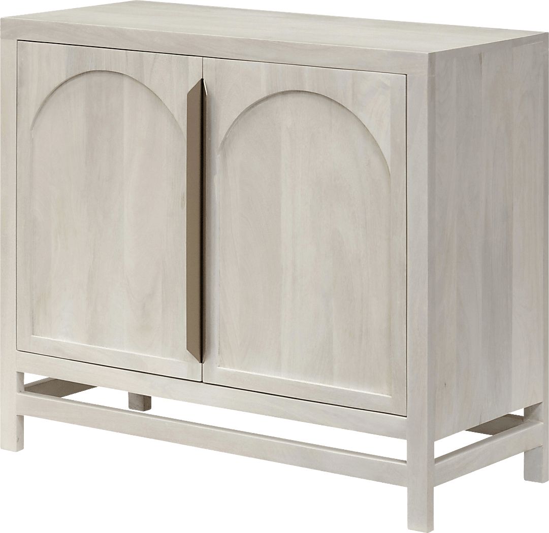 Ramiya White Accent Cabinet - Thumbnail 3