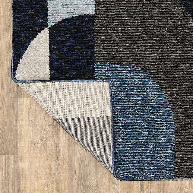 Ramla Blue 7'10 x 10'10 Rug - Thumbnail - Image 4