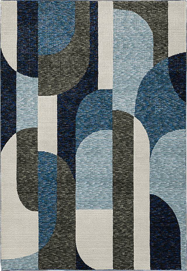 Ramla Blue 7'10 x 10'10 Rug - Thumbnail - Image 1