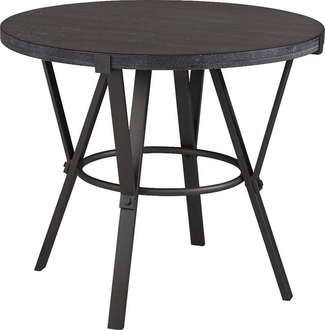 Ramona Gray Round Counter Height Dining Table - Thumbnail - Image 1