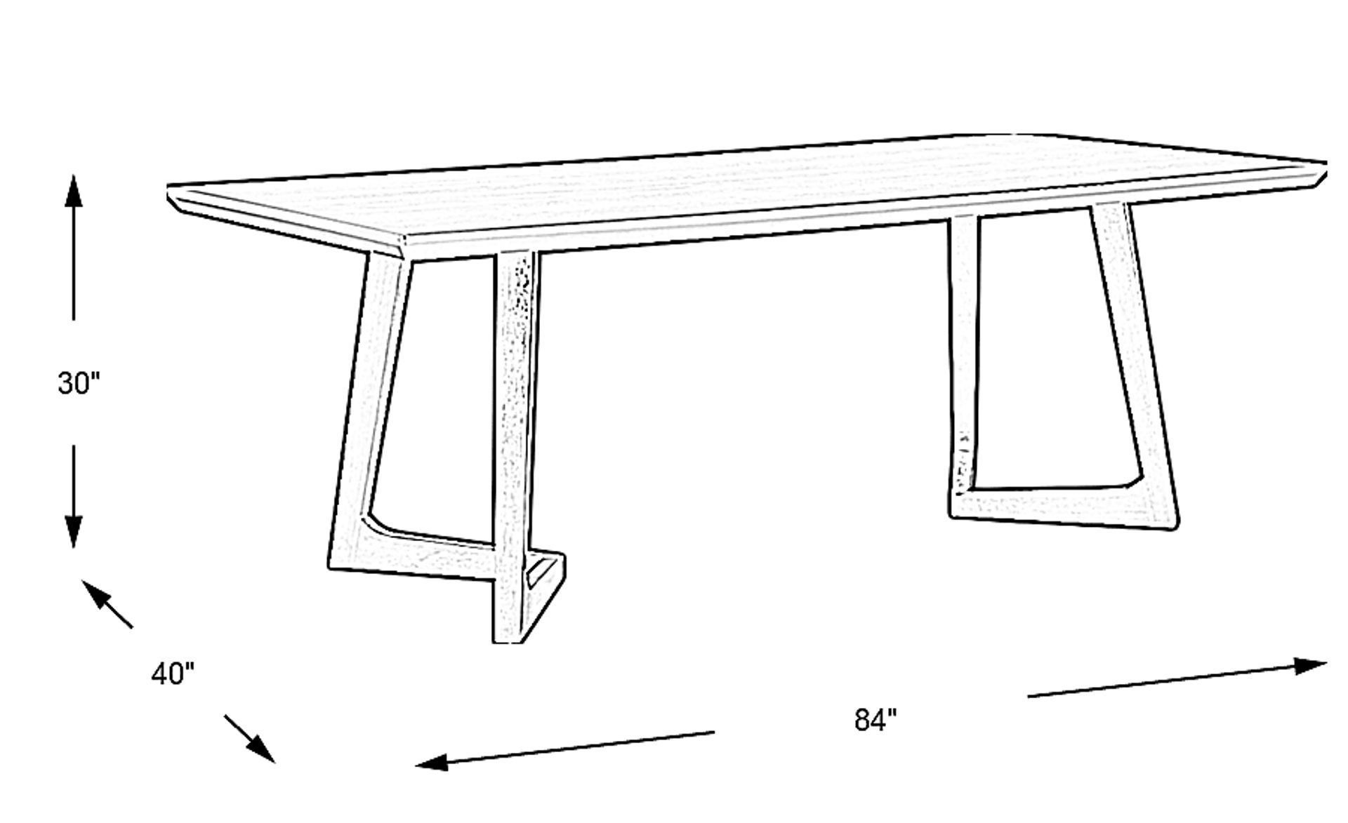 Dimension Image. Please refer to the Dimension Tab on this page for dimension details.