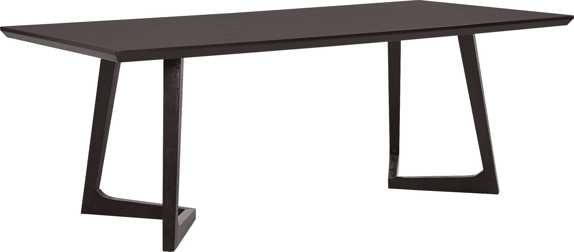 Ramore 5 Pc Espresso Dark Wood Beige Dining Room Set With Dining Table