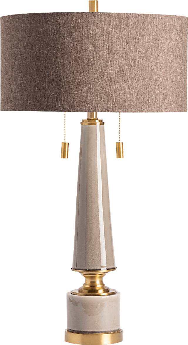 Ramsell Park Taupe Lamp - Thumbnail - Image 3