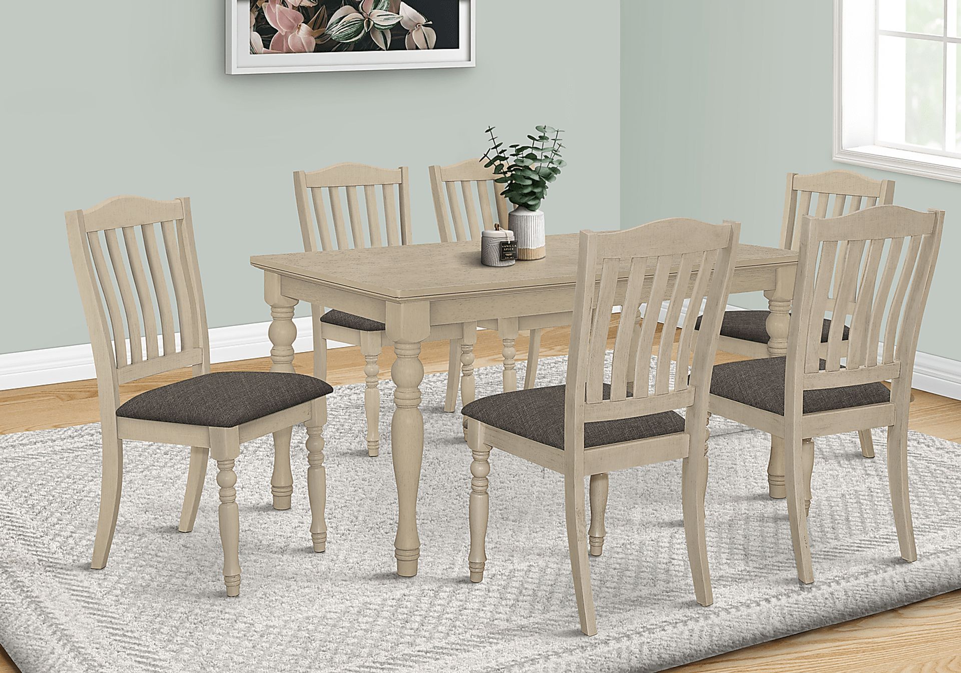 Ramstone Gray Dining Table - Image 3