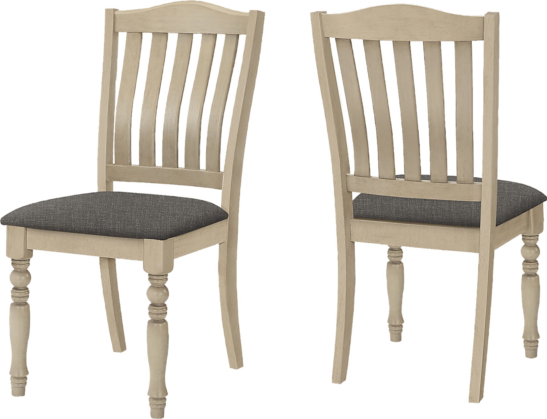 Ramstone Gray Side Chair, Set of 2 - Image 1