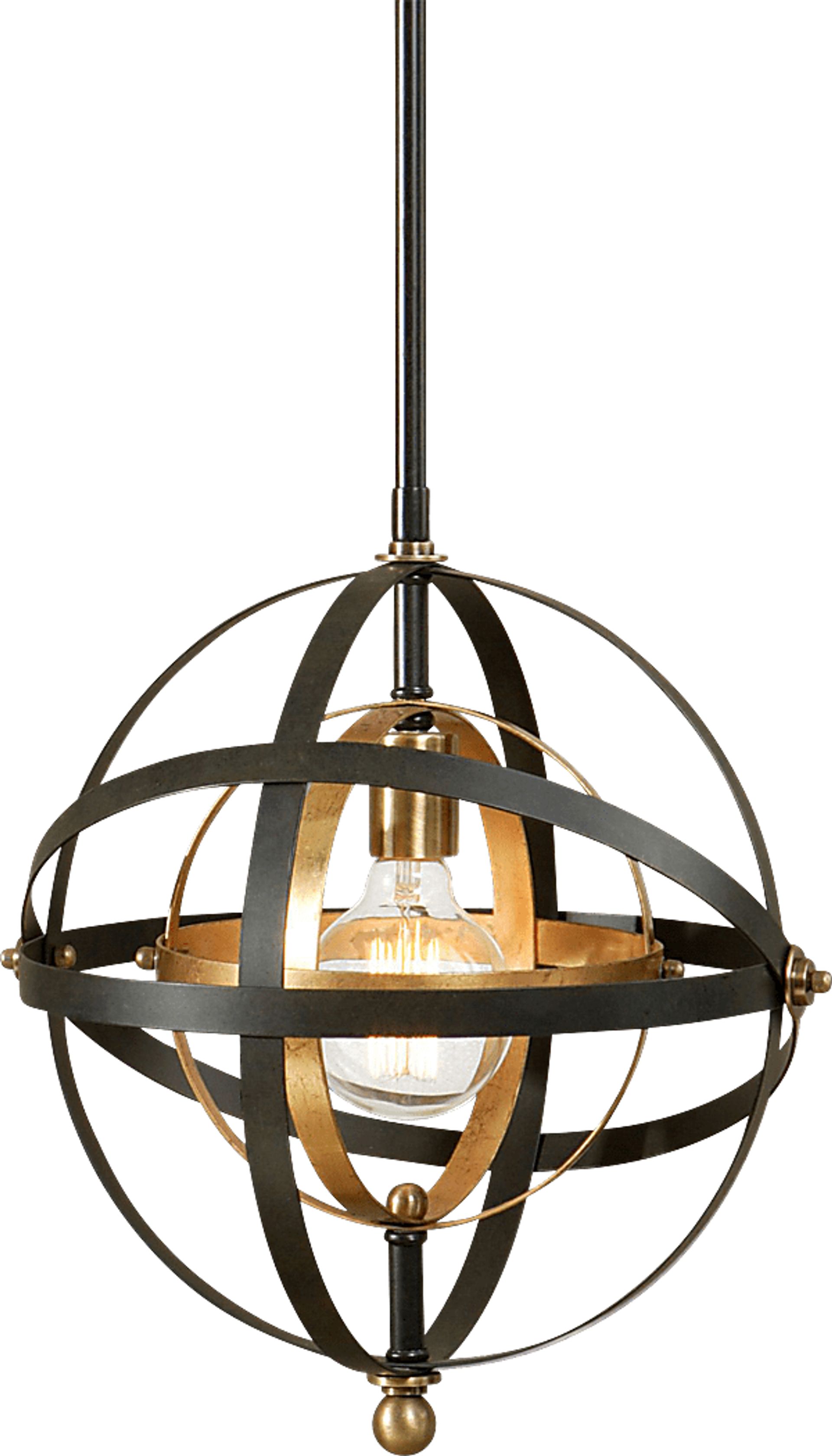Ramuda Bronze Chandelier - Image 1