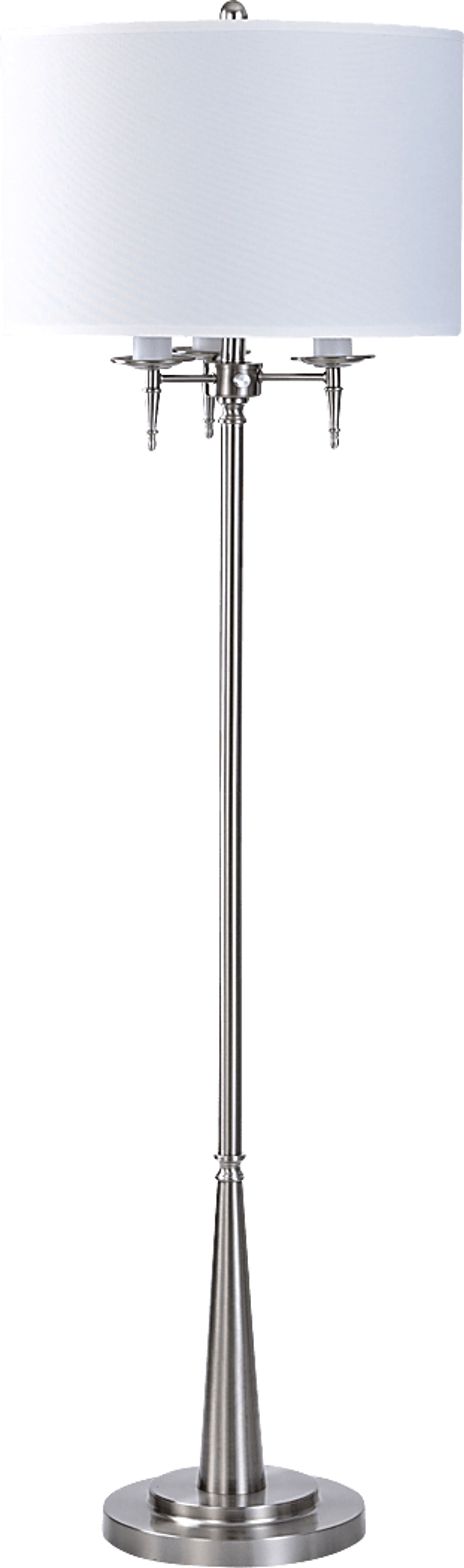 Rancharo Sea Silver Floor Lamp - Image 1