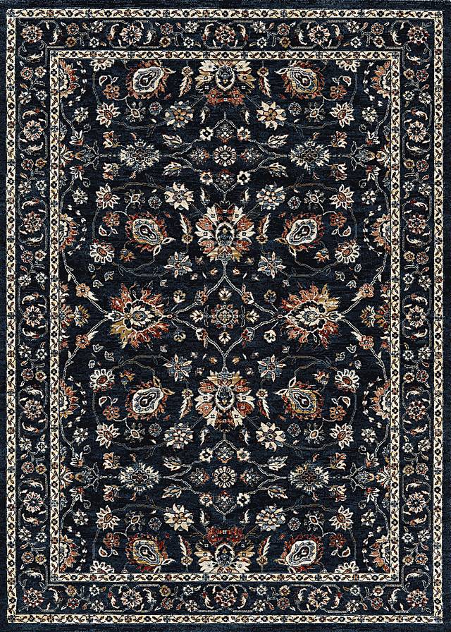 Ranchette Navy 5'3 x 7'6 Rug - Thumbnail - Image 1