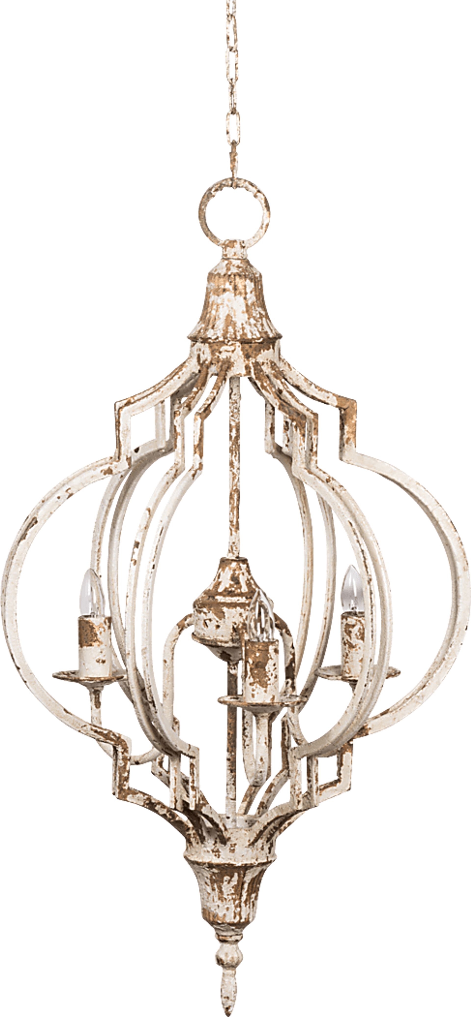 Ranchita Cay Cream Chandelier - Image 1