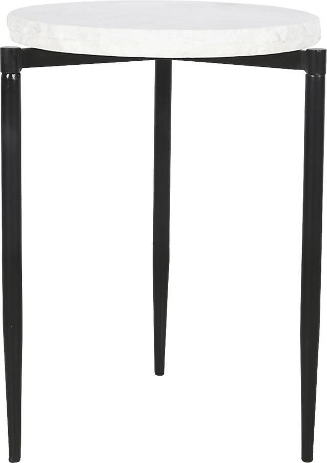 Randerson White Accent Table - Thumbnail - Image 1