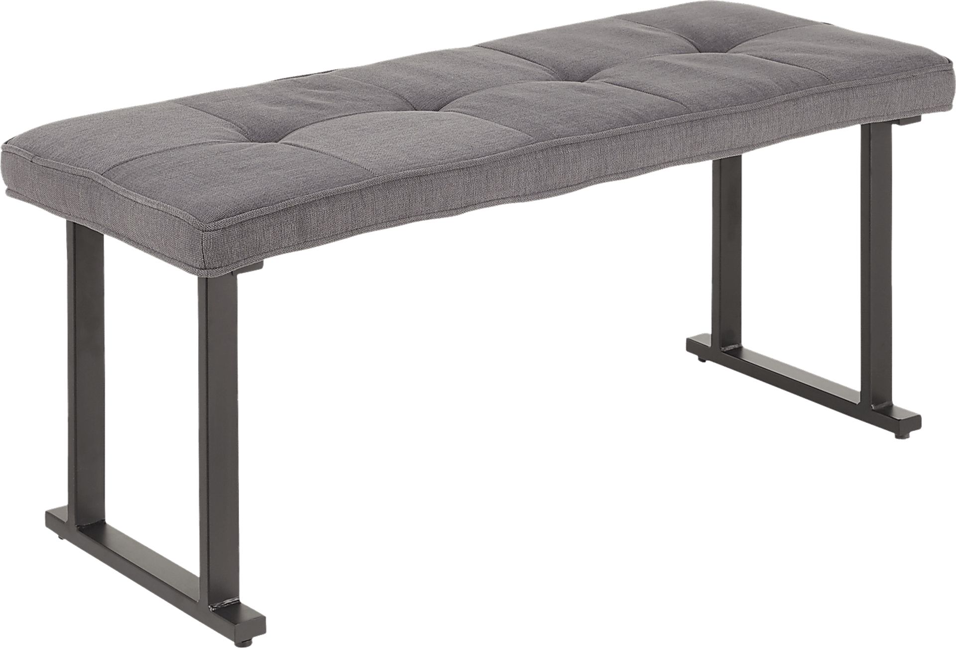 Randlett Gray Accent Bench - Image 1