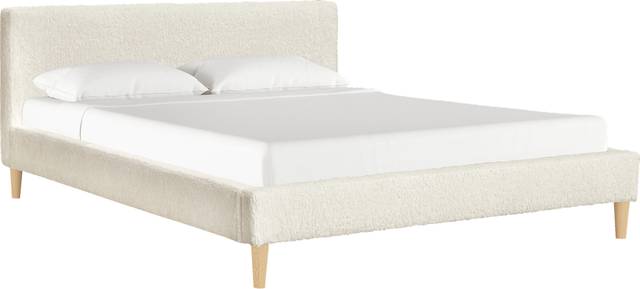 Randol White Queen Bed - Thumbnail - Image 1