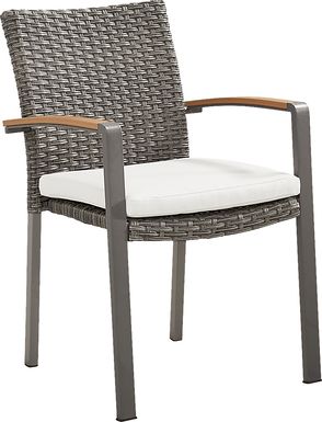 Randolph Gray Outdoor Arm Chair