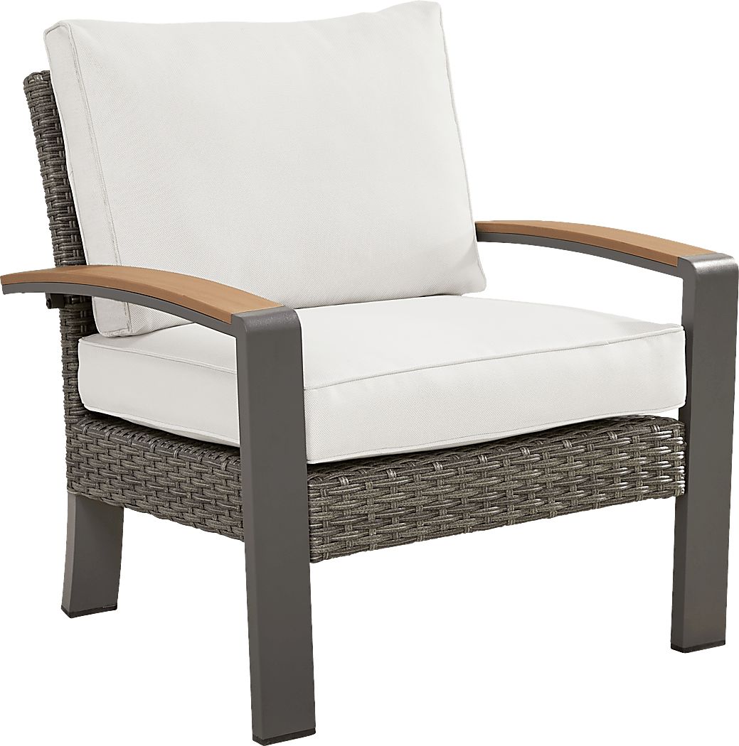 Randolph Gray Outdoor Club Chair