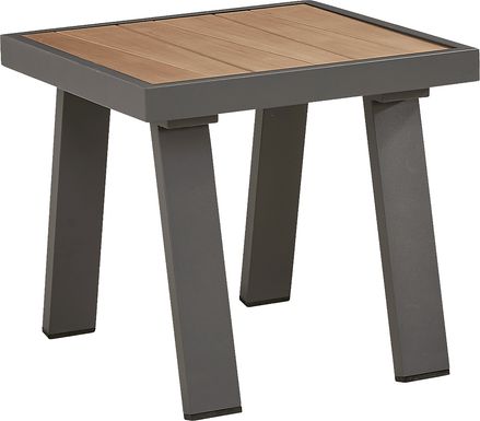 Randolph Gray Outdoor End Table