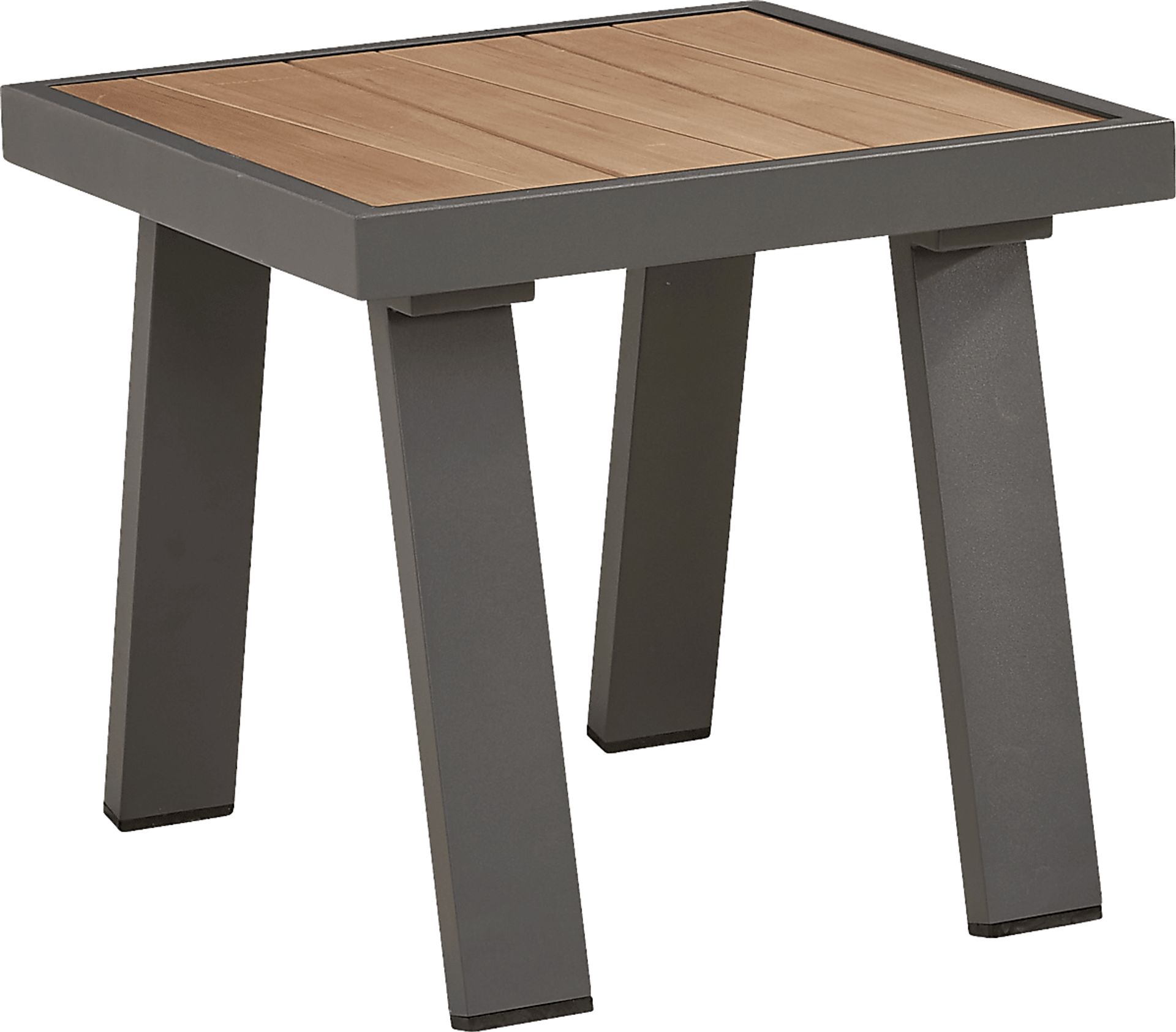 Randolph Gray Outdoor End Table - Image 1