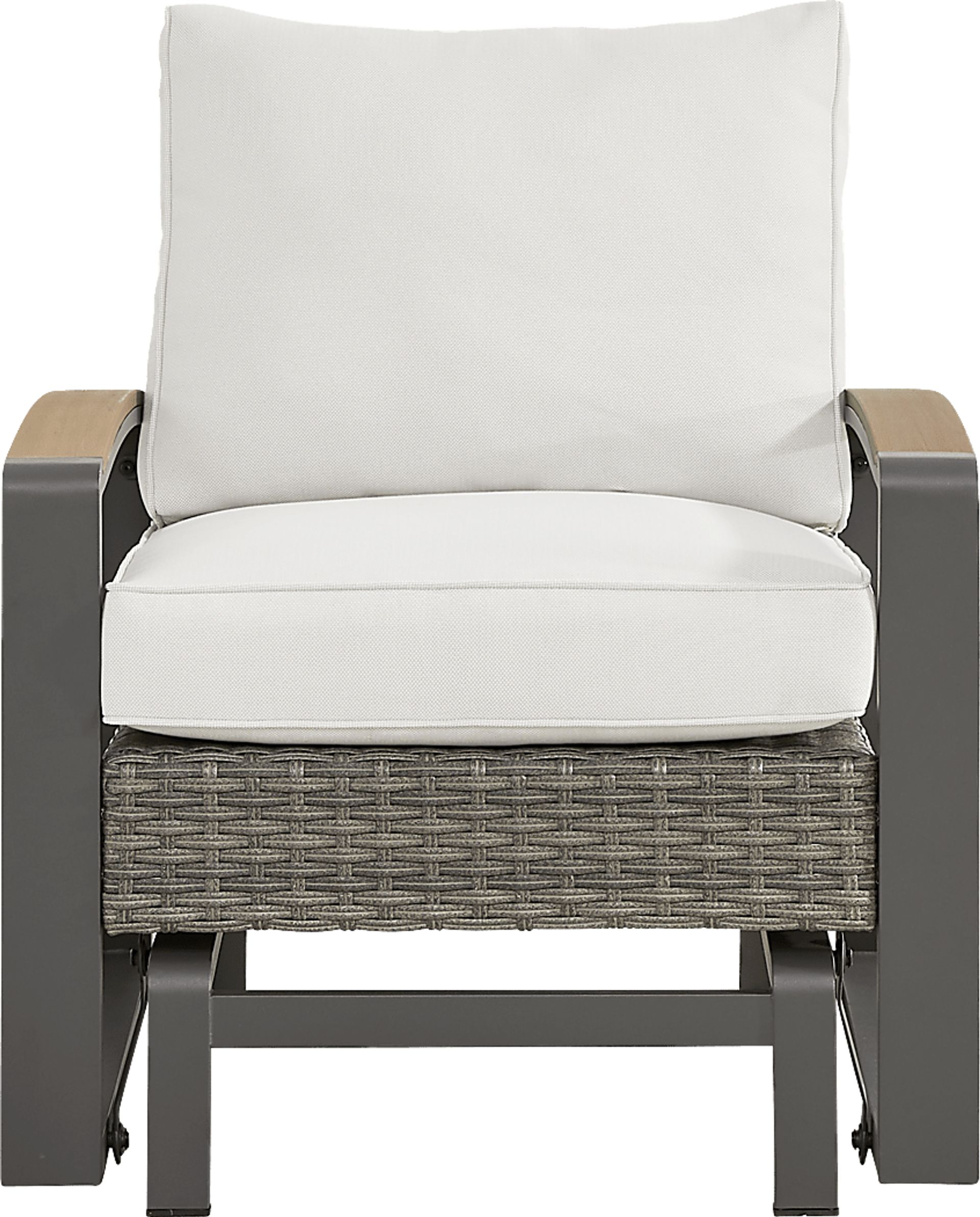 Randolph Gray 4 Pc Outdoor Glider Seating Set - Image 5