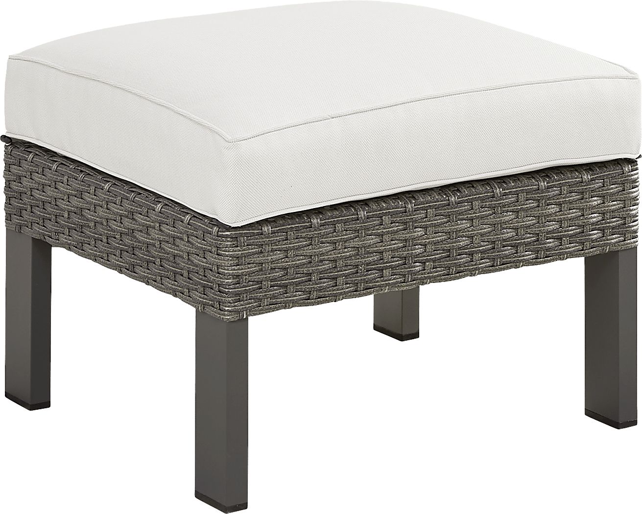 Randolph Gray Outdoor Ottoman