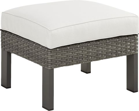 Randolph Gray Outdoor Ottoman
