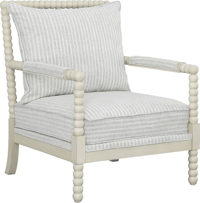 Randwick Gray Accent Chair - Thumbnail - Image 1