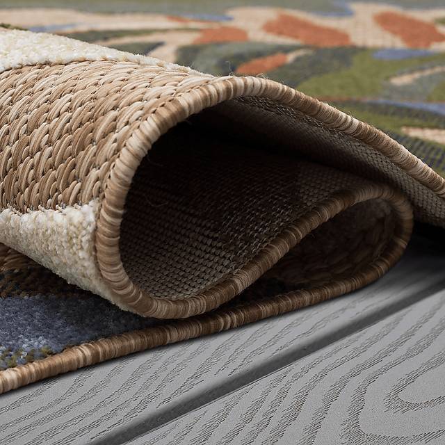 Rane Multi 7'10 x 10' Indoor/Outdoor Rug - Thumbnail - Image 5