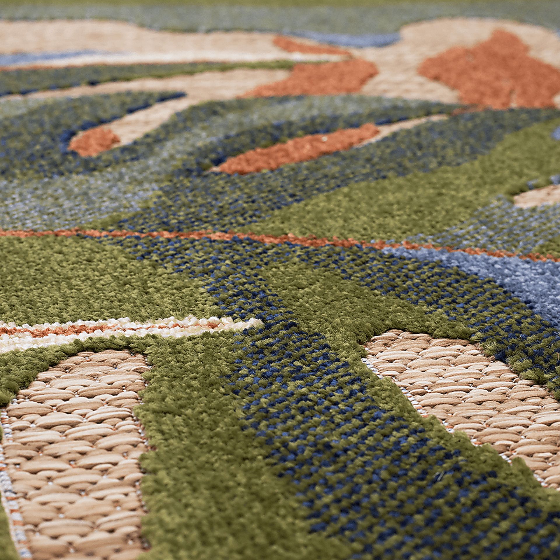 Rane Multi 7'10 x 10' Indoor/Outdoor Rug - Image 7
