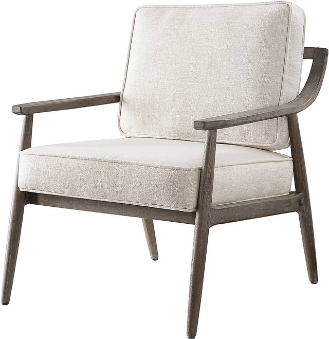 Ranelo I Cream Accent Chair - Thumbnail - Image 6